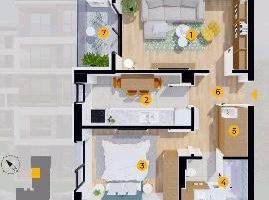 Apartament 2 camere Pipera – PRET BOMBA - Poză 3