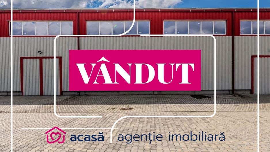 VANDUT - Hala industriala de vanzare in Parc Industrial UTA 2 Arad - Poză 1