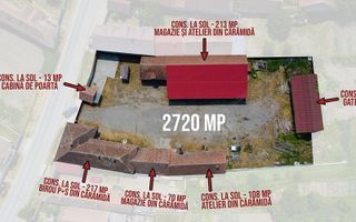 Spațiu de birouri | Teren 2.720 MP | Aita Mare - Poză 1