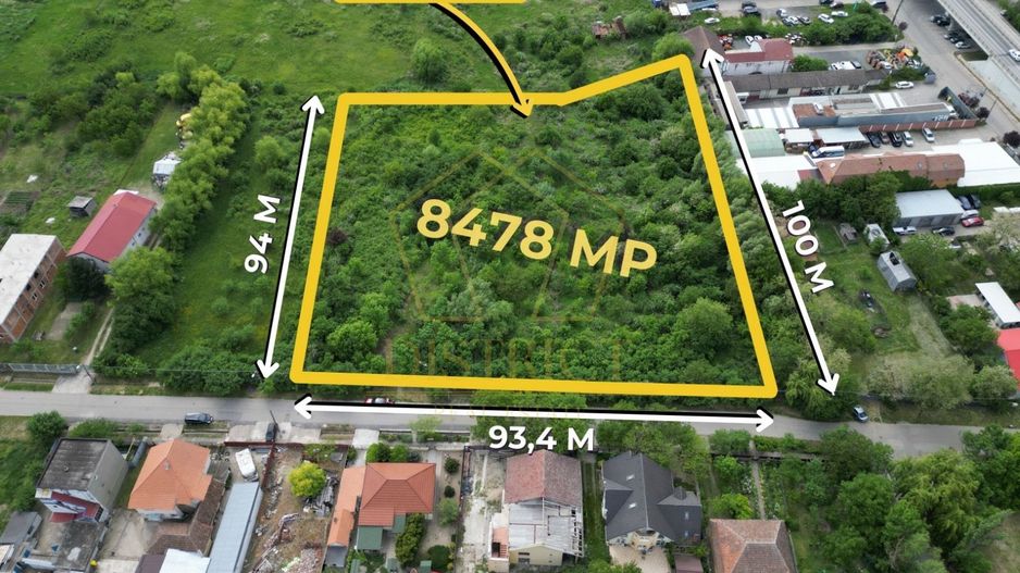 Teren de bloc S+P+7e+1er - 8478mp | Ronat - Poză 2