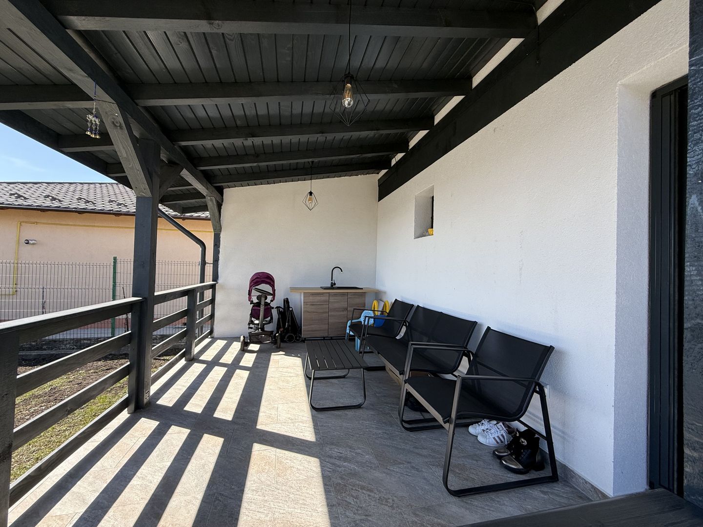 Vilă nouă 155 mp cu terasă acoperită și curte 448 mp Bănești Prahova - Poză 38