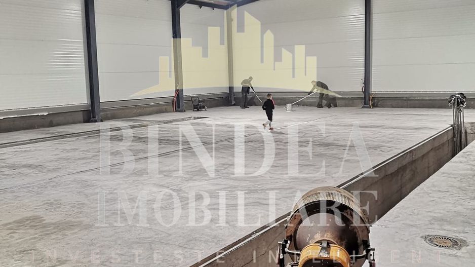 Hală 600mp + 4400mp teren– Giarmata, zonă industrială Construcție 2023 - Poză 1