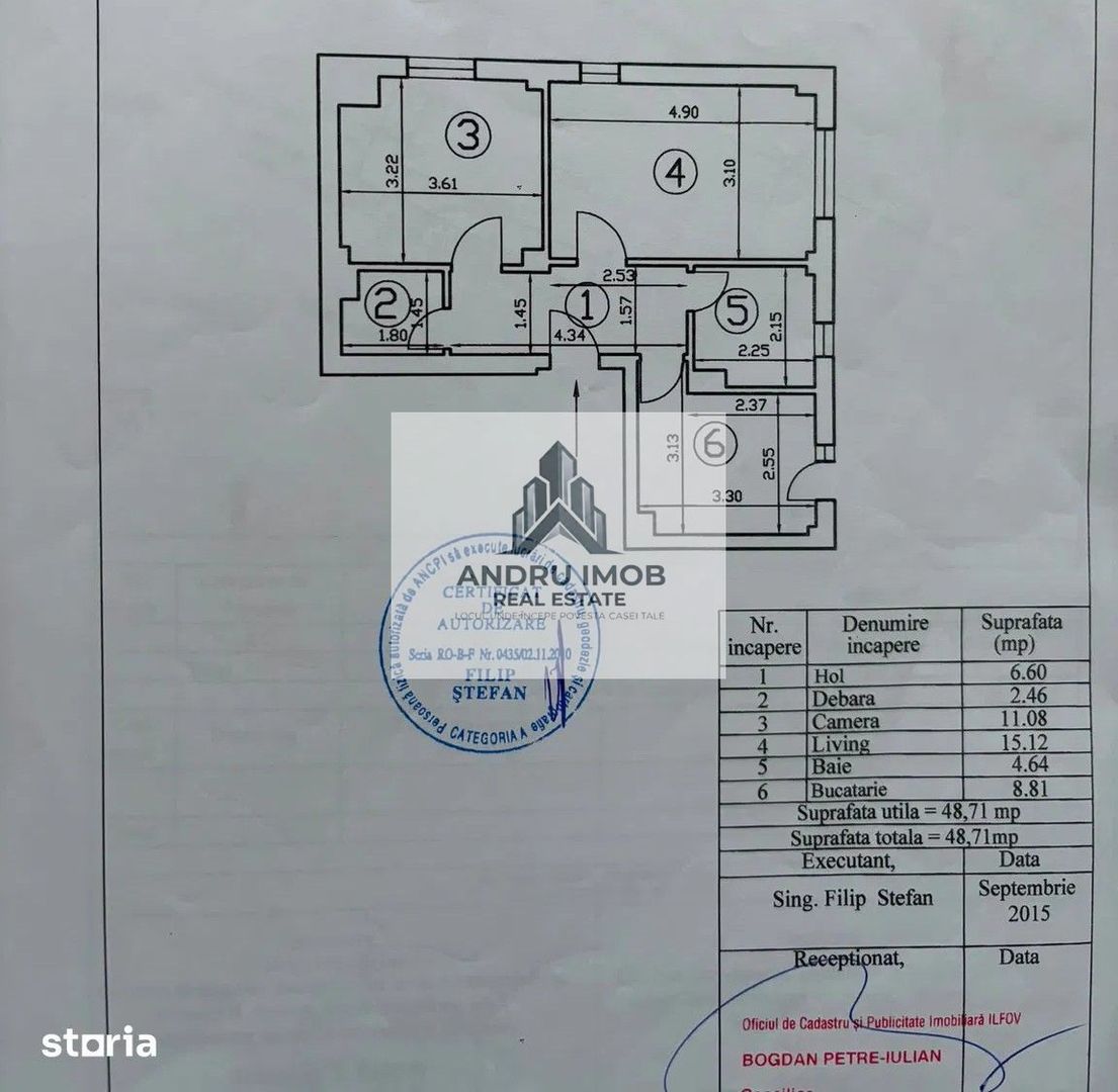 Apartament 2 camere cu curte Popesti Leordeni - Poză 16