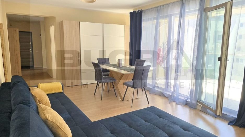 Apartament 2 camere, 2 bai, terasa, parcare, zona Borhanci - Poză 2