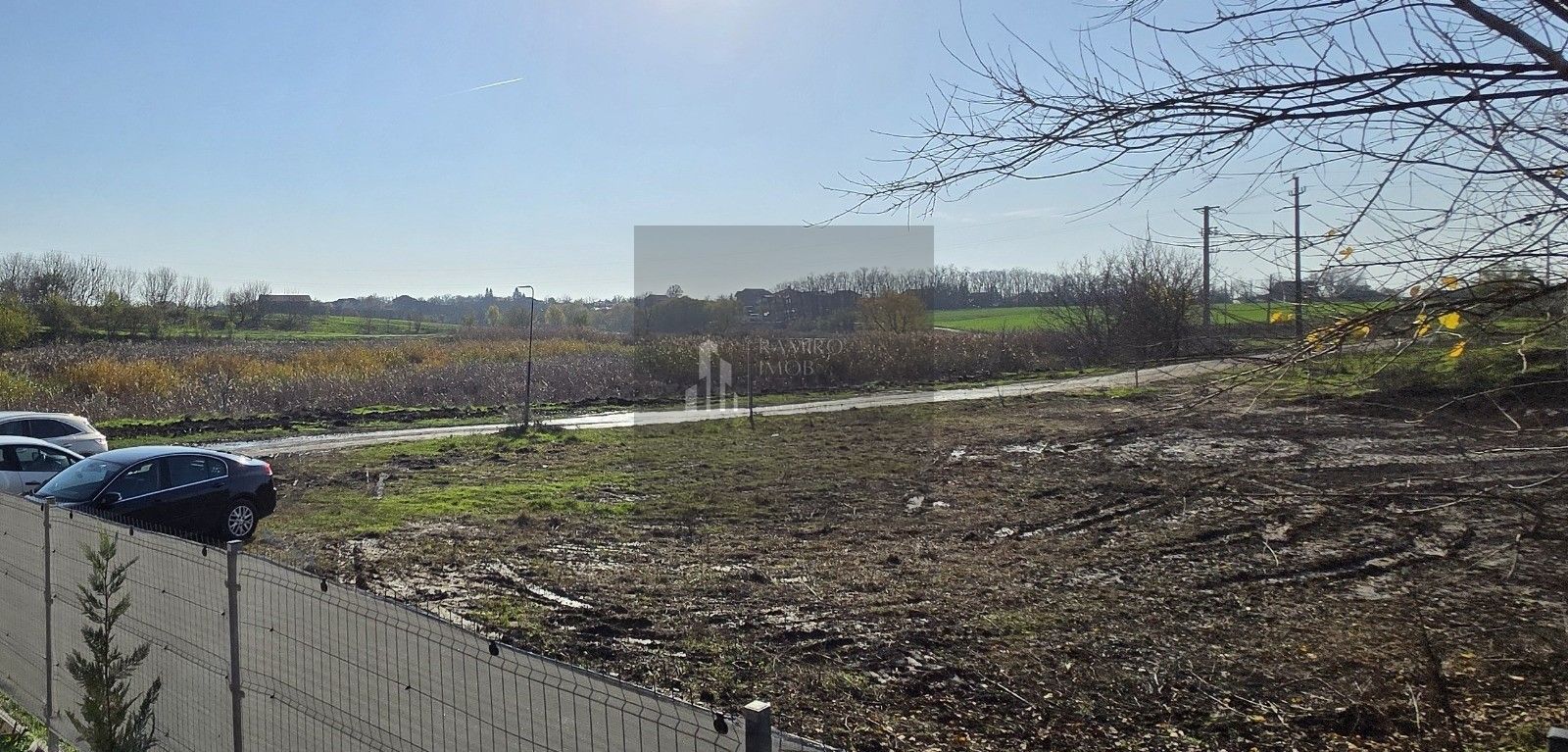 teren intravilan casa 500mp -curent si gaze trase - Frumusani /Pasarea - Poză 1