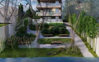 Apartament 3 camere cu gradina privata si vedere spre lac - Poză 3