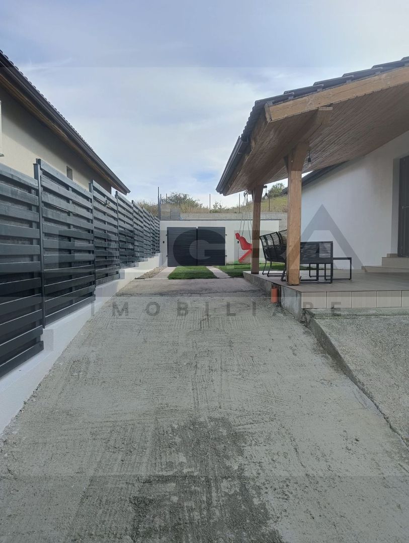 Casa individuala la cheie, 3 camere, 70 mp+425 teren, garaj,Sannicoara - Poză 18