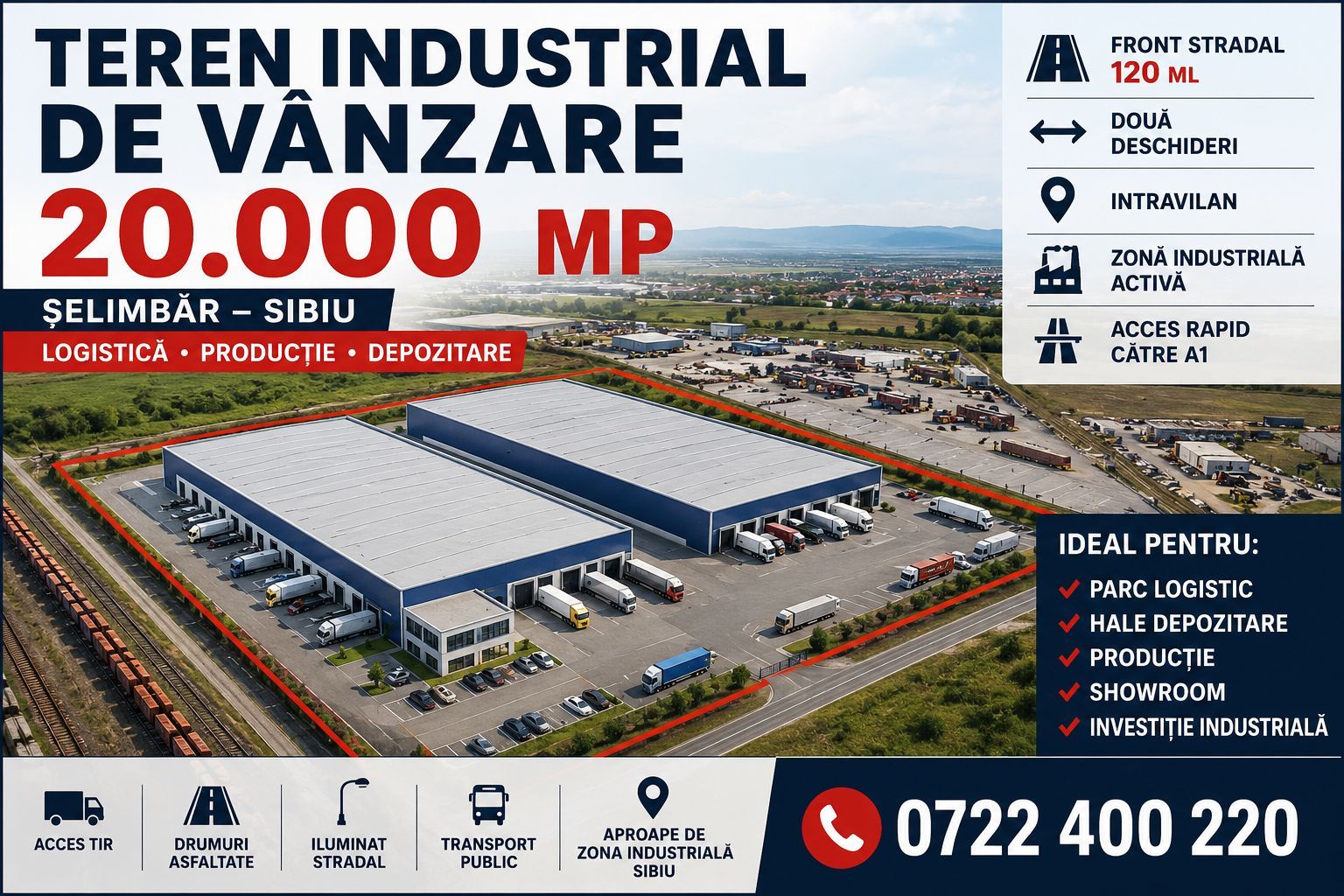 Locație strategică industrială & energetică - Poză 1