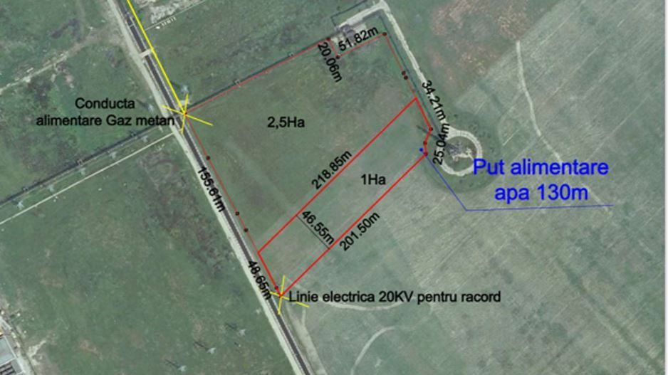 Teren constructii- industrial  \ Construction land - industrial - Poză 1