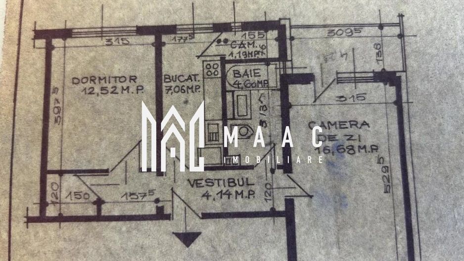 Apartament 2 camere | Decomandat | Balcon | Vasile Aaron - Poză 4