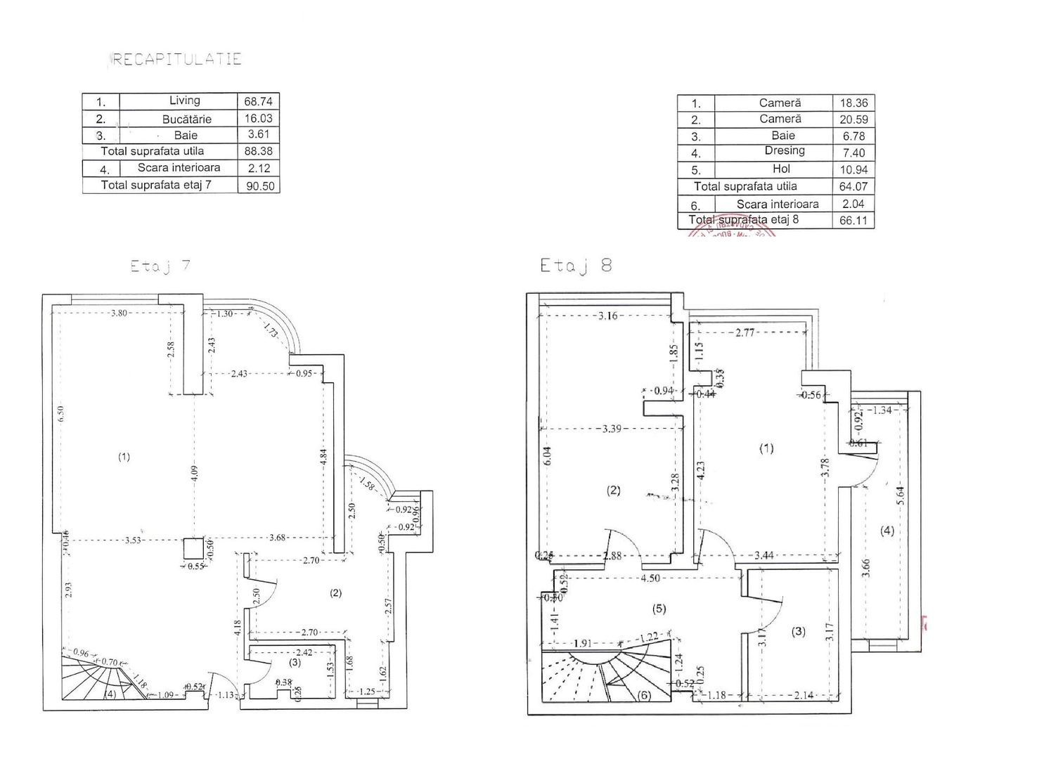 Duplex Unirii 156 mp Splai priveliste Biblioteca Nationala 3 camere - Poză 10