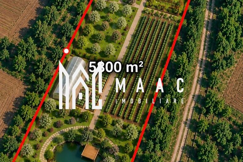 Teren 5800MPU I Acces drum I Ideal Construcție I Zona retrasă I Cabana - Poză 1