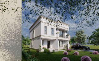 Vila Neoclasica zona CENTRALA Otopeni curte 500m2 - Poză 6