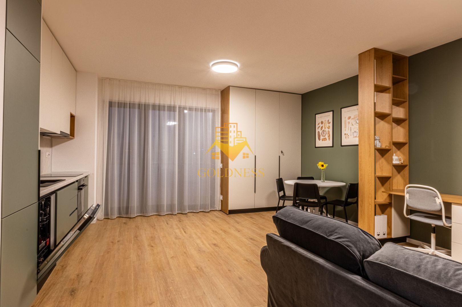 2 camere open space, Gara, Liberty Residence, Cartierul Iris, Parcare - Poză 11