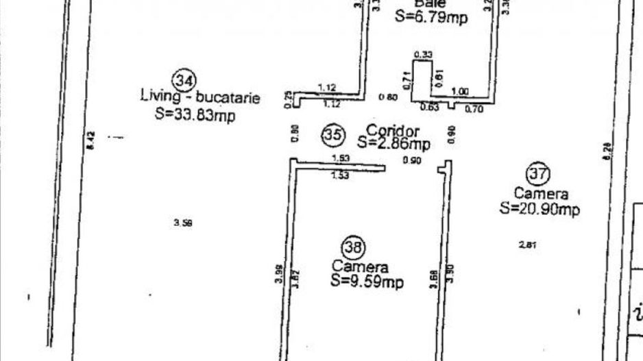 Apartament cu 3 camere   în zona Ultracentral - Poză 4