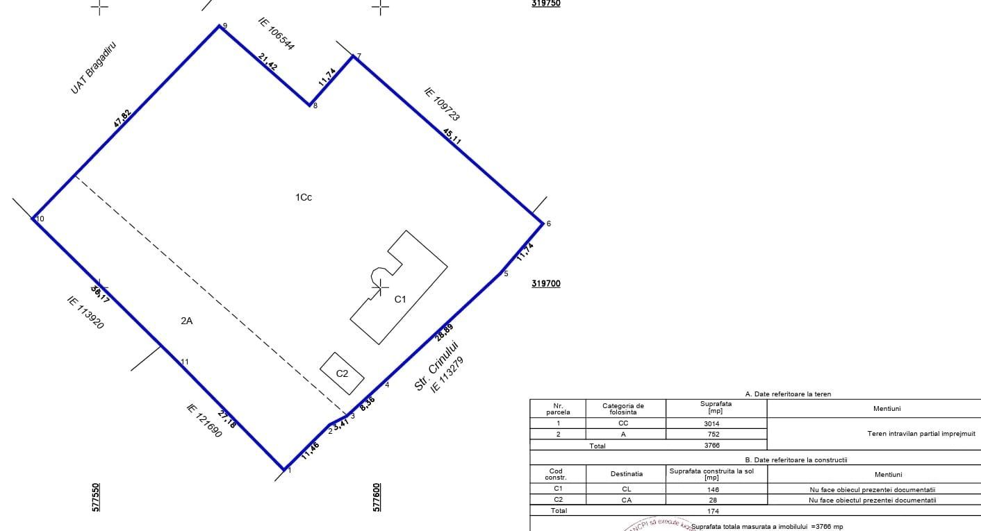 TEREN Bragadiru CENTRAL 90 euro mp ! La drumul Principal ! - Poză 5