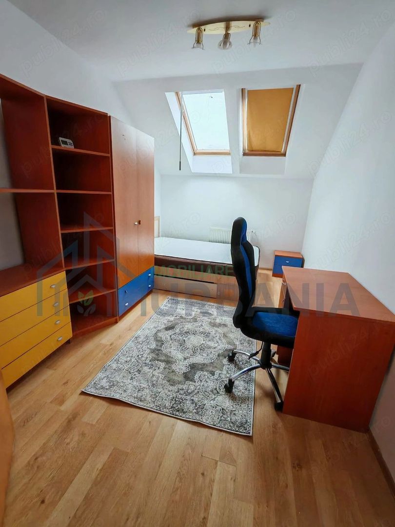 Apartament 3 camere cu mansardă, Piața Păcurari, Iași - 100 mp, mobilat - Poză 4