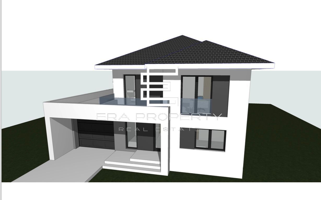 Casa individuala cu garaj, teren 550 mp., Selimbar -Tineretului - Poză 2