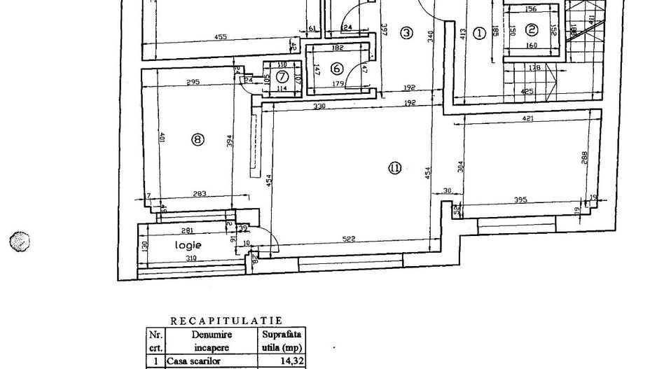 OPORTUNITATE | IMOBIL 3 APARTAMENT | 6 LOCURI DE PARCARE - Schiță 13