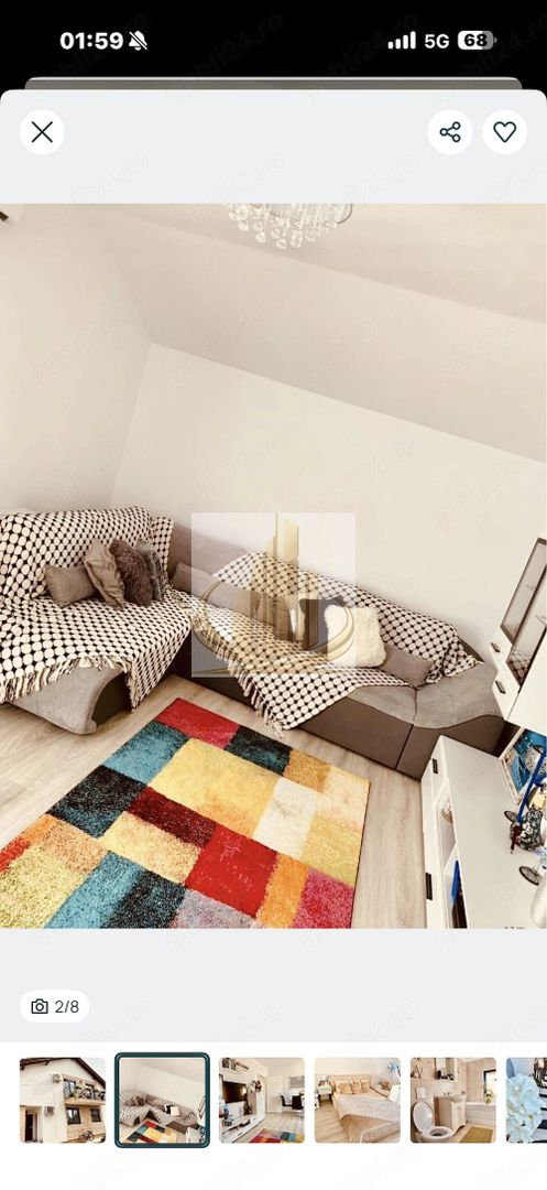 🏡 Apartament cu 2 camere, terasă și loc de parcare | 57 mp utili - Poză 2