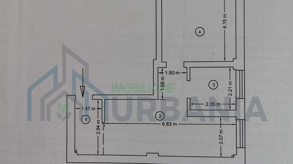 Apartament 2 camere, mobilat, 56 mp, parcare inclusa – Valea Lupului, Iasi - Poză 2