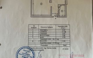 Garsoniera cu CENTRALA PROPRIE - Poză 16