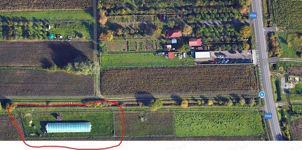 Teren de vânzare pe strada Amațului - Poză 1