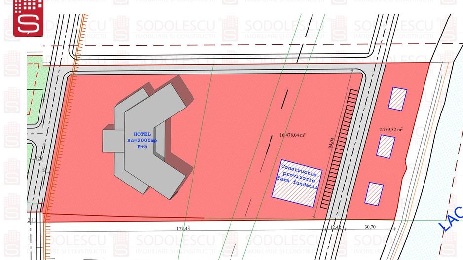 Teren pentru Hotel  in Dumbravita - Poză 1