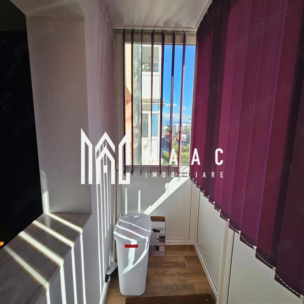 Apartament de vânzare Sibiu 3 camere semidecomandat | Hipodrom 2 | 45 mp - Poză 3