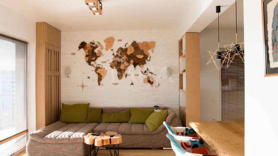 Apartament de lux, 2 dormitoare, terasă de 27mp, parcare subterana. - Poză 2