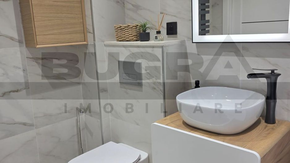 Apartament 3 camere, 59 mp, parcare, TOTUL NOU, zona Mega Image - Poză 13