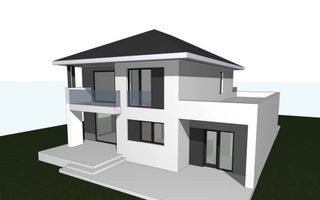 Casa NOUA Selimbar, 3 bai, garaj, teren 550 mp - Poză 4