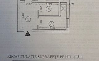Garsoniera renovata integral 40mp bloc mixt, Favorit - Schiță 7