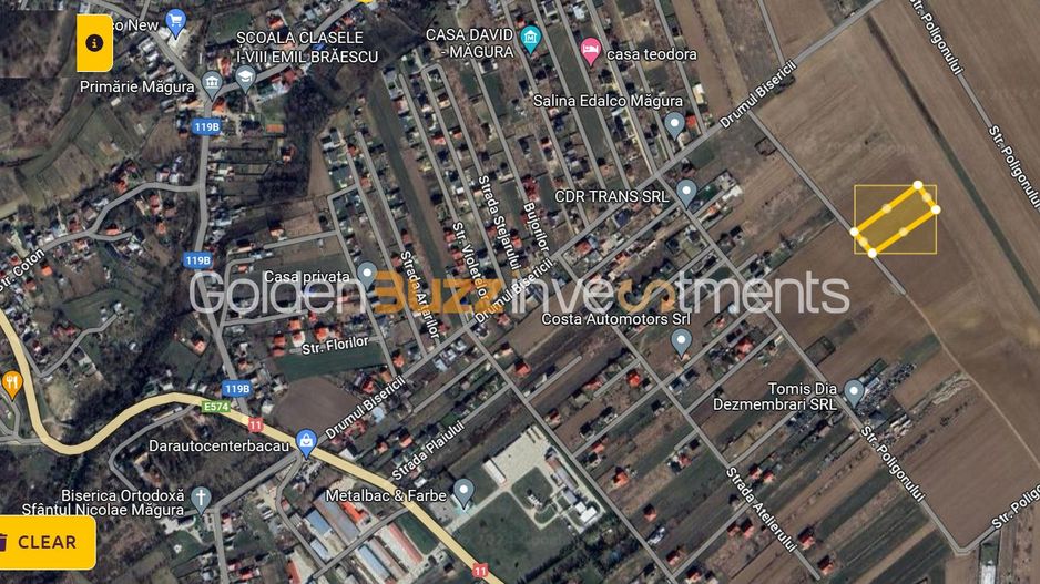 Teren de Vânzare | 4500 MP | Măgura | Bacău | - Poză 3