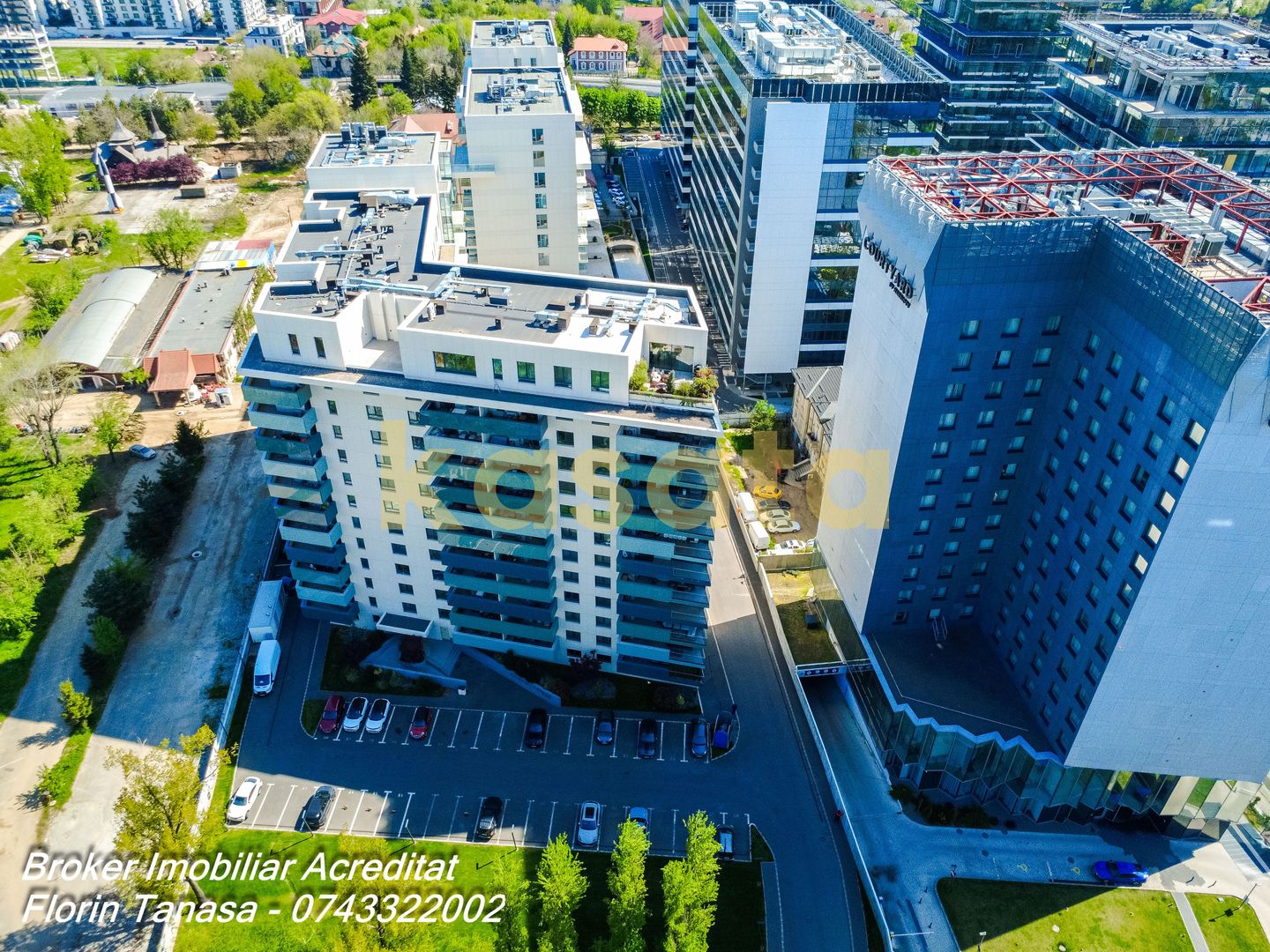 Apartament decomandat 2 camere, Aviației Tower,  Parcare - Poză 12