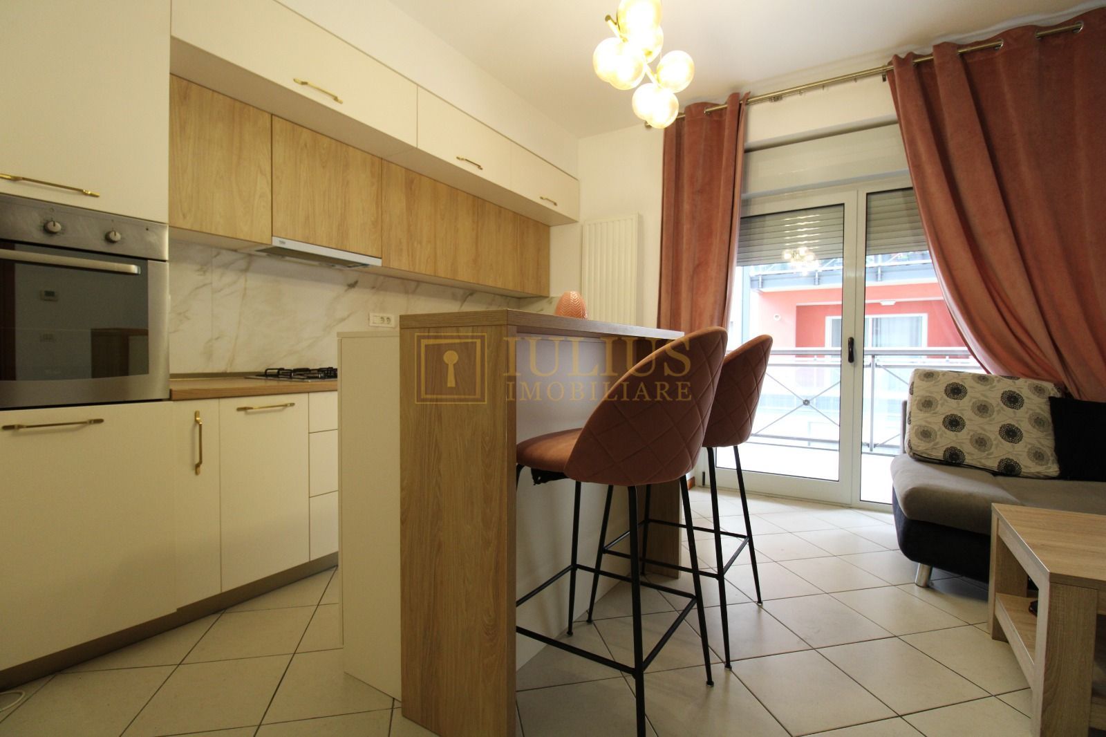 2 camere, terasă 14 mp, mobilat și utilat, lift – Complex Ring, Torontalului - Poză 4