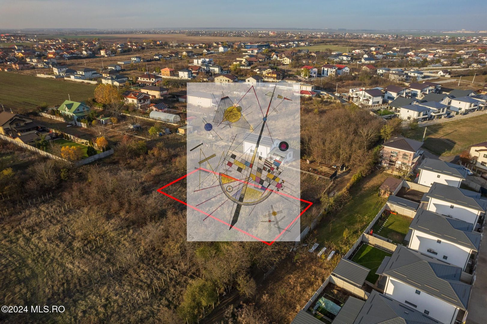 DRAGOMIRESTI-DEAL, TEREN 447 MP, DESCHIDERE 11 MP! - Poză 2