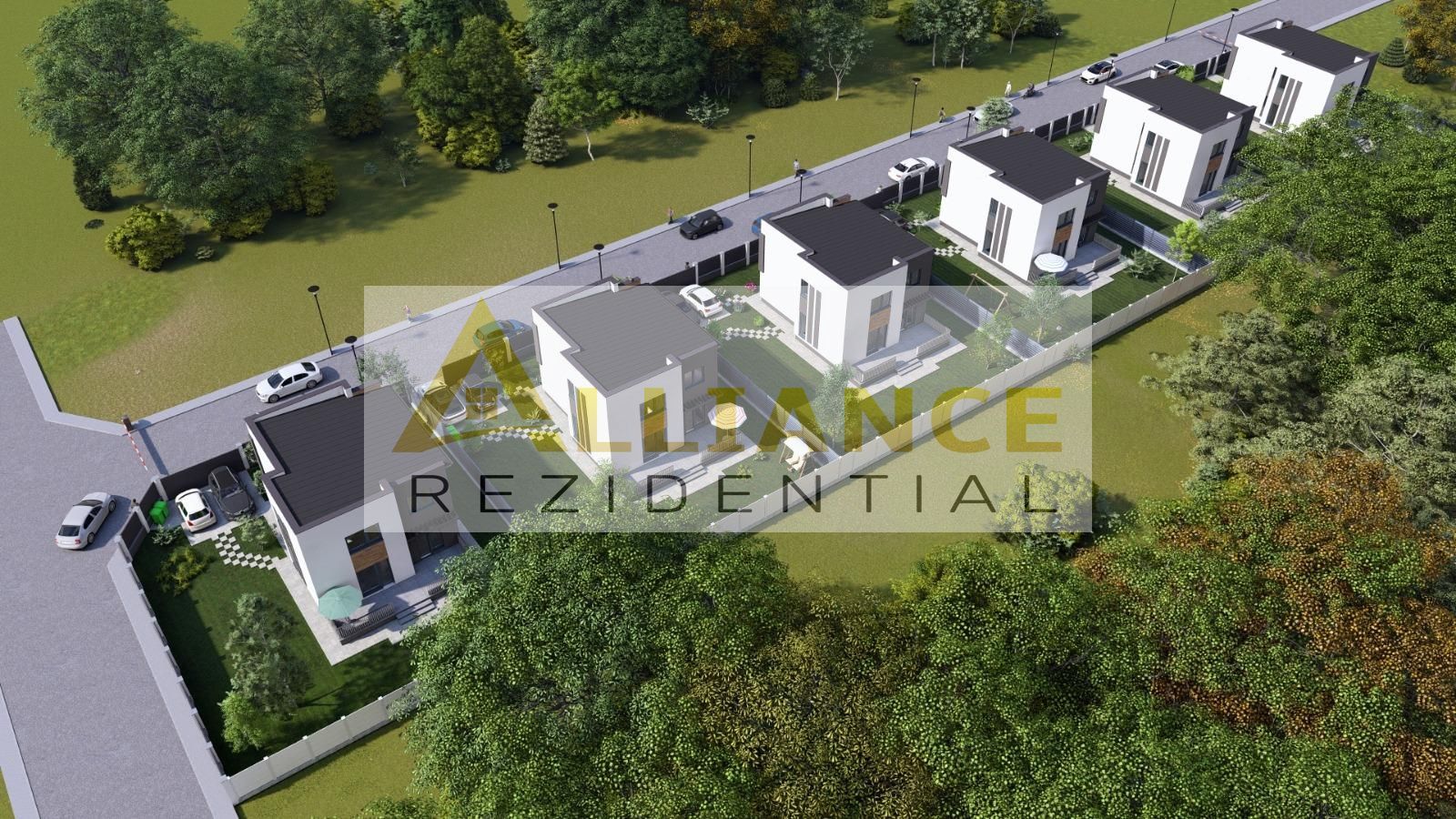 Vila individuala premium -5 camere - teren 470mp - Str.Aviatorilor - Poză 2