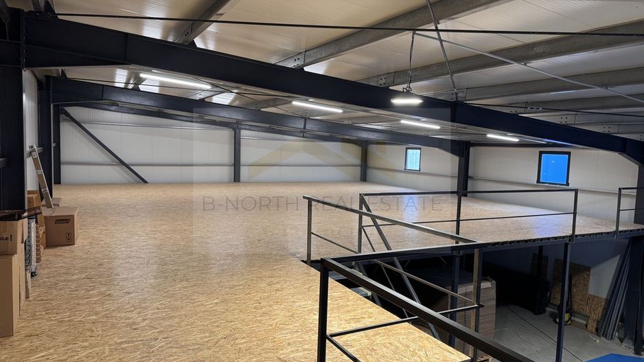 Hală nouă de închiriat 500 mp cu birou și acces TIR | lângă autostrada A2 - Poză 2