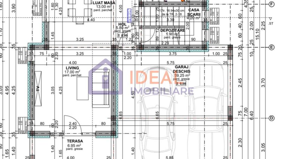 Casa Individuala cu 4 camere si 700 mp teren, in Tocile - Schiță 9