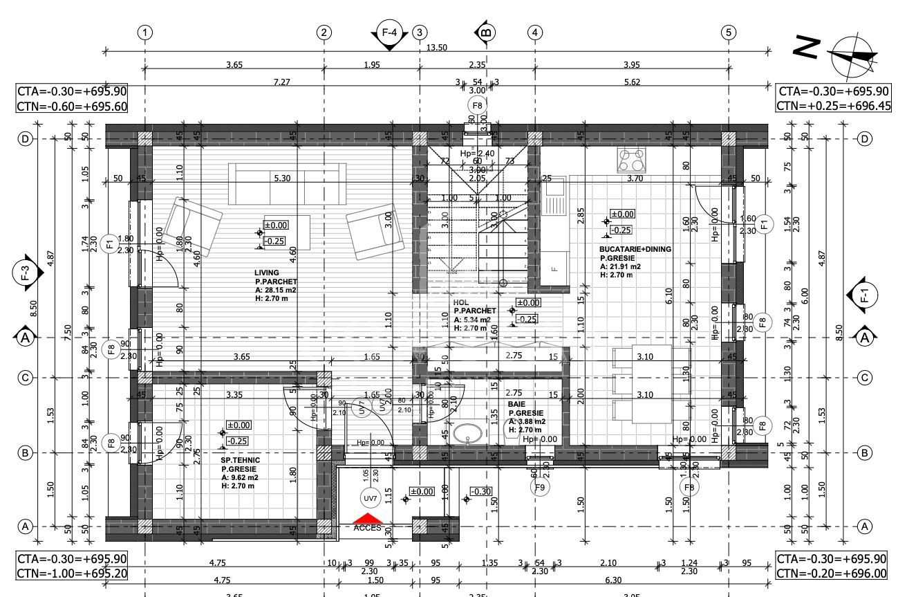 0% comision | casă individuală cu 600 teren | Sălicea - Schiță 15