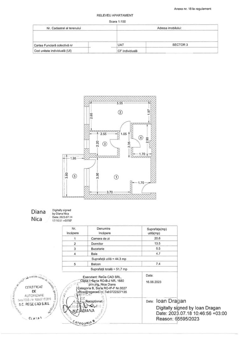 2 camere | 51.7mp suprafata totala | Parcare inclusa | Hils Brauner 9% - Poză 20