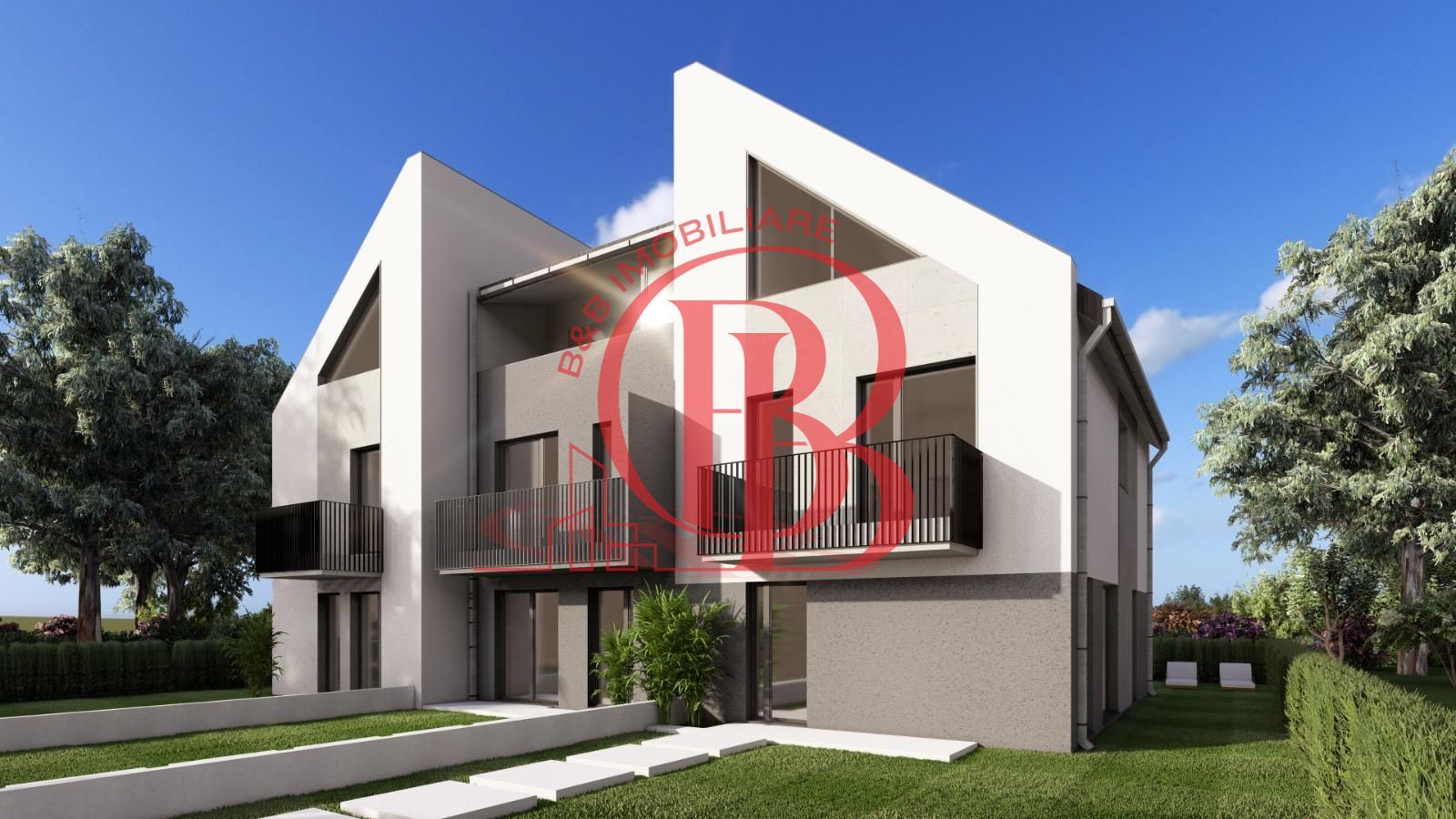 Vilă Triplex 4 Cam Arhitectură Modernă- Grădină Individuală -Panouri solare - Poză 5
