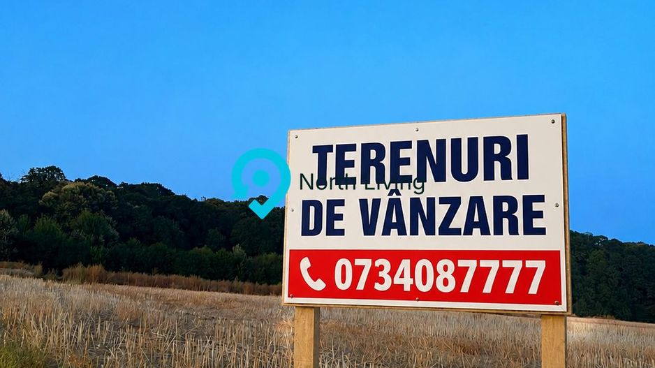 4 LOTURI TEREN DE 400MP LA 18.000 EURO(POSIBILITATE RATE LA PROPRIETAR - Poză 1