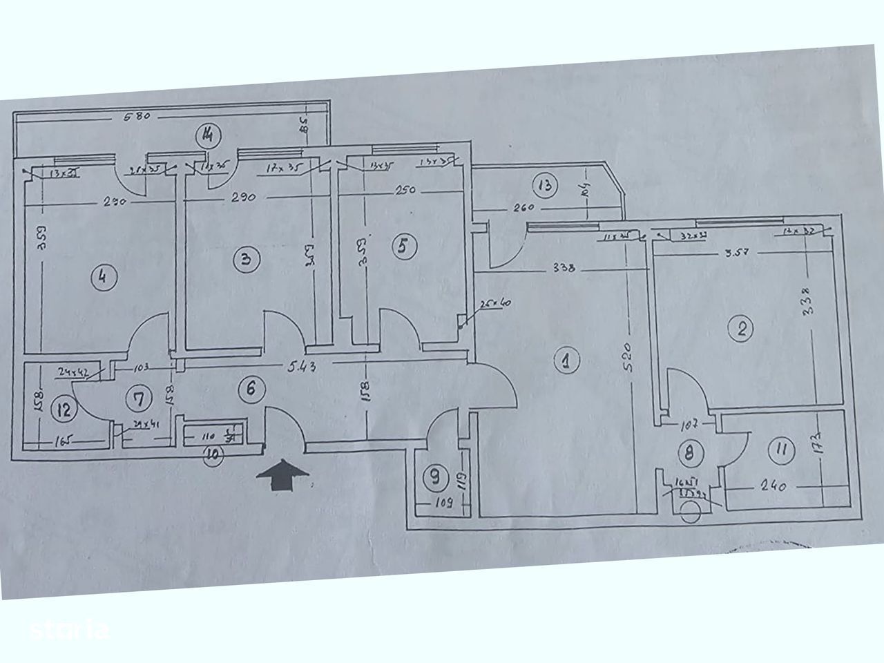 De vanzare Apartament spațios cu 4 camere, sos. Oltenitei, sector 4 - Poză 20