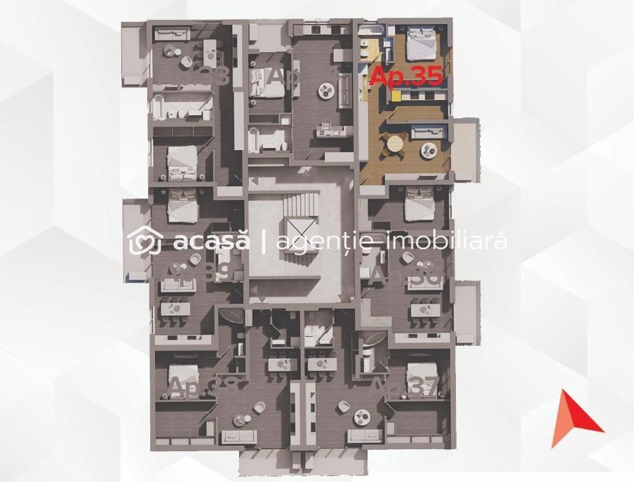 ARED City Arad - apartamente moderne - fără comision - Poză 2