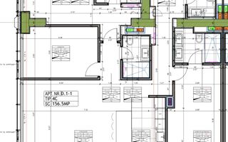 Apartament 4 camere - One Lake Club - Schiță 3