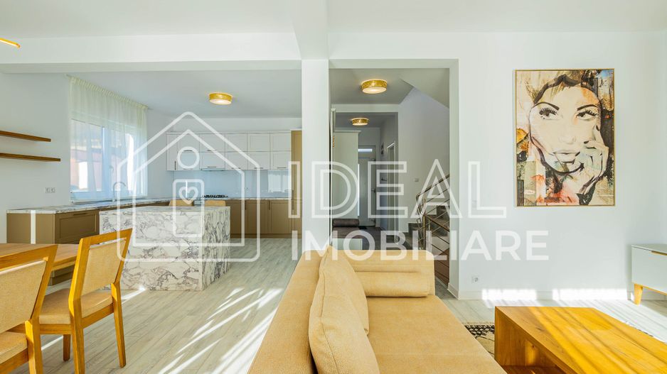 Casă premium D+P+E | Mobilată complet | Teren 634 mp | Cisnadioara - Poză 8