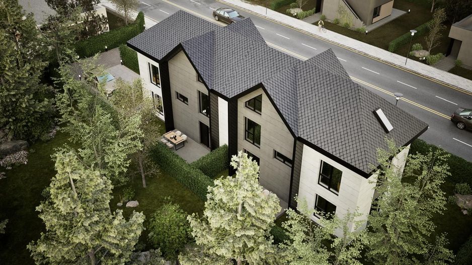 vila 5cam-indiv la calcan-perete propriu/centru Popesti Leordeni - Poză 5