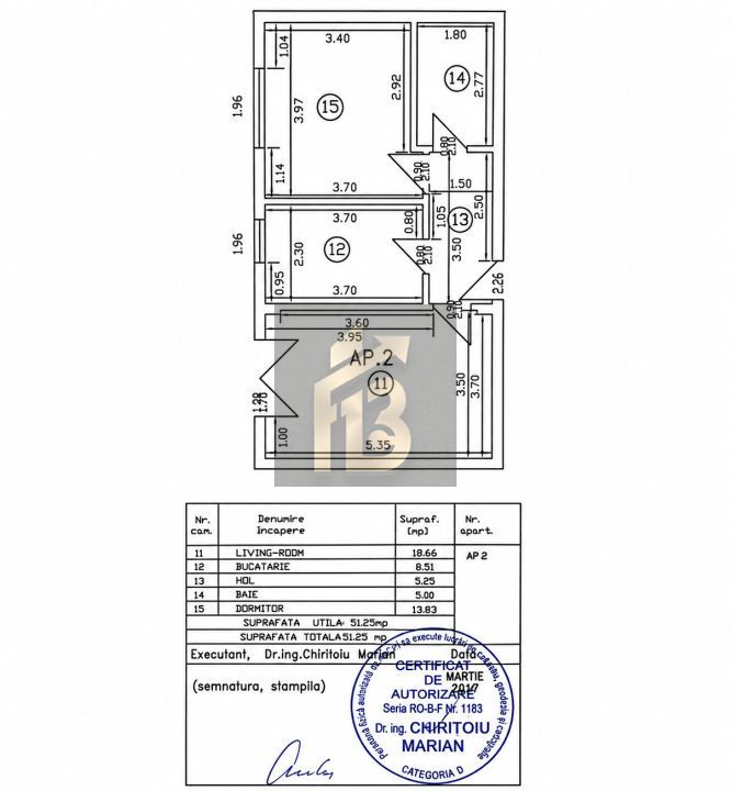 RARITATE - 2 camere + grădină 46 mp - Comison 0 - loc parcare inclus - Poză 3